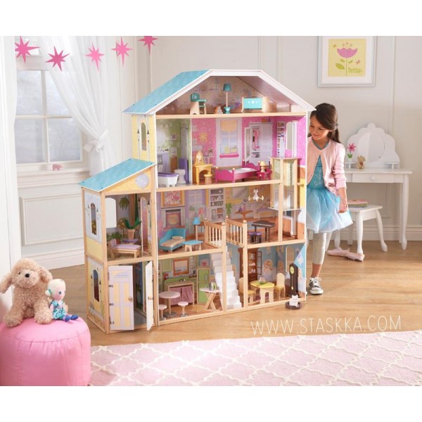Otroška hiška za lutke - Veličasten dvorec