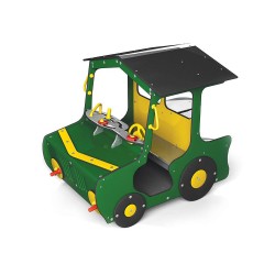 Igralo Hiška Traktor, zelena