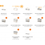 Star Light simple model 2 bunkbed