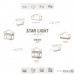 Star Light simple model 2 bunkbed