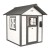 Playhouse Lodge (grey/white)