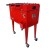 Cooler with Table Football Red