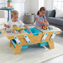 Building Bricks Play N Store Table