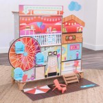 Otroška hiška za lutke Ferris Wheel Fun Beach House