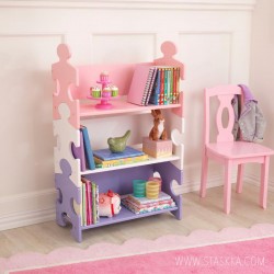 Puzzle Bookshelf - Pastel