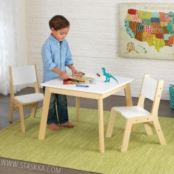 Moderna otroška miza s stoli