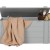 Dennis storage box concrete grey brushed