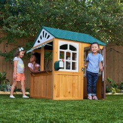 Garden View Outdoor Wooden Playhouse (FSC)