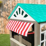 Coastal Cottage Outdoor Playhouse