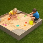 Backyard Sandbox - Gray