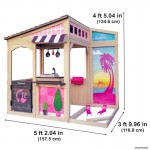 Otroška vrtna hiška Barbie